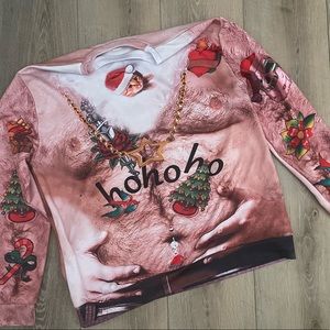 Ugly Christmas sweater Ho Ho Ho size 2x
